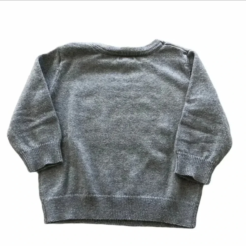 Gymboree boys sweater gray sz 12-18 mnths …